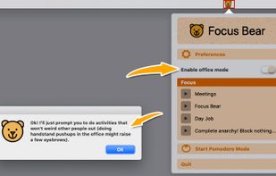 Focus Bear screenshot 3