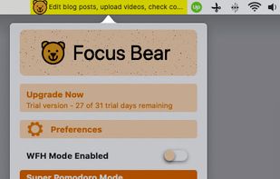 Focus Bear screenshot 1