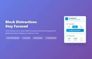 FocusGuard screenshot 1