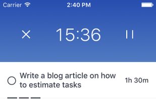 FocusList screenshot 1