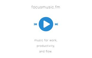 focusmusic.fm screenshot 1