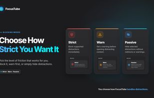 FocusTube screenshot 3