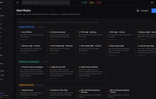 Alert Rule templates