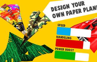 Folded Flyer: Paper Plane Flying Game screenshot 2