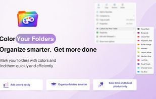 Color Your Folders organize smarter get more done