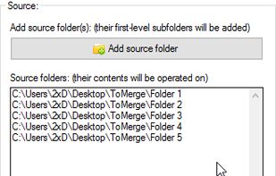 Folder Merger screenshot 3