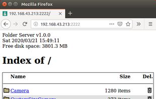 Folder Server screenshot 2