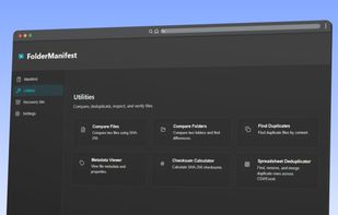 FolderManifest screenshot 1