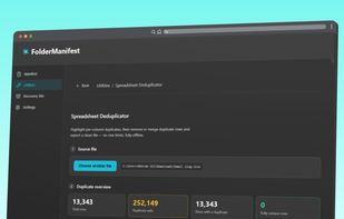 FolderManifest screenshot 2