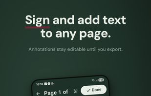 sign highlight and annotate