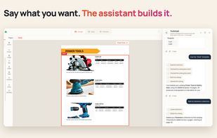 The assistant building a catalog from store collections