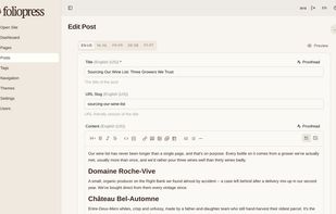 FolioPress screenshot 2