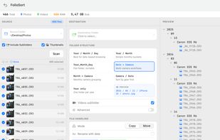 FolioSort screenshot 2