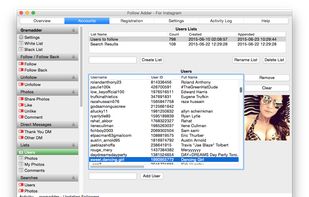 Followadder screenshot 1