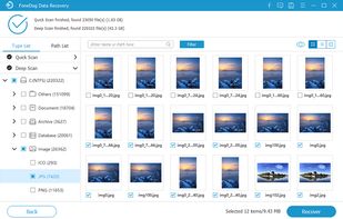 FoneDog Data Recovery screenshot 1