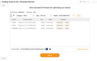 FoneDog iOS System Recovery screenshot 2