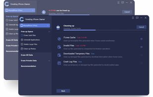 FoneDog iPhone Cleaner screenshot 1