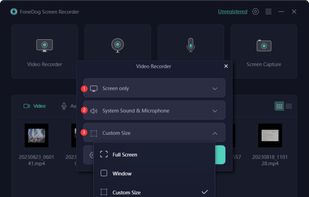 FoneDog Screen Recorder screenshot 1