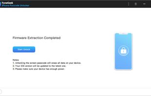 FoneGeek iPhone Passcode Unlocker screenshot 2