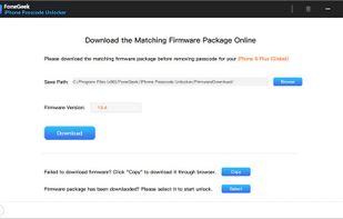 FoneGeek iPhone Passcode Unlocker screenshot 1