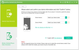 FonePaw Broken Android Data Extraction screenshot 2