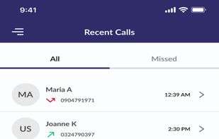 Fonimo VoIP Softphone screenshot 1