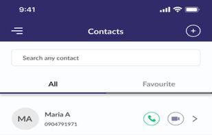 Fonimo VoIP Softphone screenshot 1