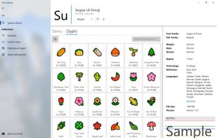 Font Catalog screenshot 2