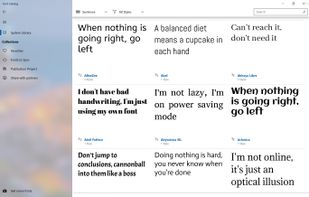 Font Catalog screenshot 1