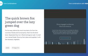 Font Combinations screenshot 1