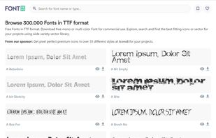 FONT Repo screenshot 1