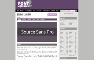 Font Squirrel screenshot 2