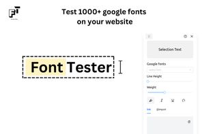 Test and preview 1000+ fnts