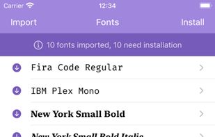 Fontcase - Manage Your Type screenshot 1