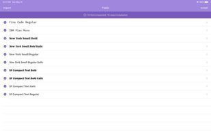 Fontcase - Manage Your Type screenshot 3