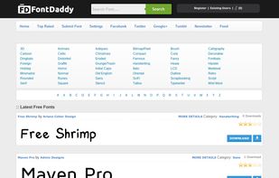 FontDaddy screenshot 1