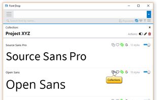 FontDrop screenshot 1