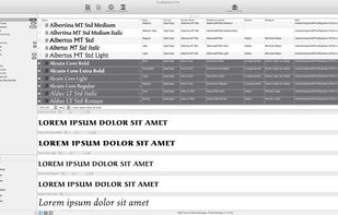 FontExplorer X screenshot 1