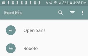 FontFix screenshot 1