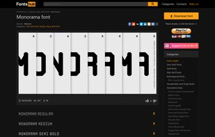 FontHub screenshot 1