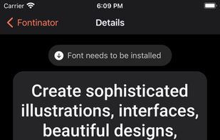 Fontinator screenshot 1