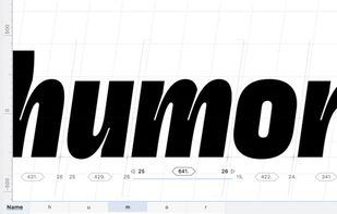 FontLab screenshot 1