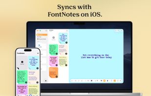 FontNotes screenshot 1