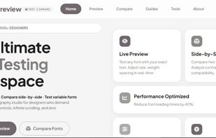 The Ultimate Font Testing Workspace.