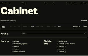 Fontshare screenshot 2