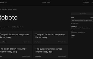 FontSide screenshot 1