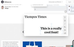 Fontsnatcher screenshot 2