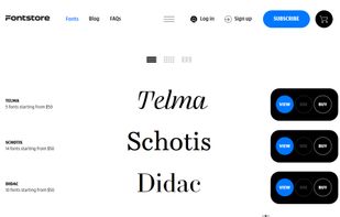 Fontstore screenshot 1