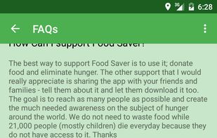 Food Saver screenshot 1