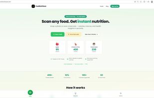 FoodNutriScan screenshot 1